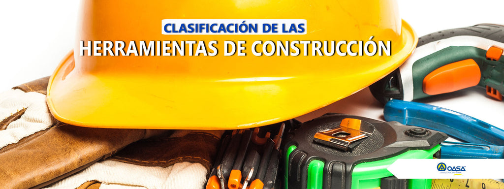Clasificación de las herramientas de construcción